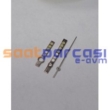 Seiko 5 7009 Retro Fosforlu AYS Set (Akrep - Yelkovan - Saniye)