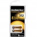 Orijinal Duracell Activair 312 Numara İşitme Cihazı PR41 Kulaklık Pili