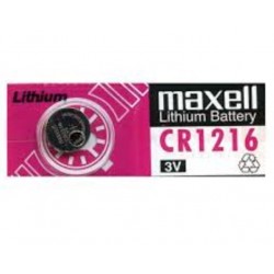 Orijinal Maxell CR1216 3V Lithium Para Pil & Kumanda & Bios & Hafıza Pili & Saat Pili