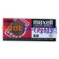 Orijinal Maxell CR2025 3V Lithium Para Pil & Kumanda & Bios & Hafıza Pili & Saat Pili