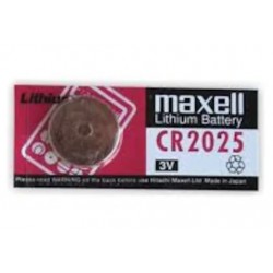 Orijinal Maxell CR2025 3V Lithium Para Pil & Kumanda & Bios & Hafıza Pili & Saat Pili