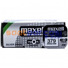Orijinal Maxell 379 SR521SW Gümüş Kol Saati Pili