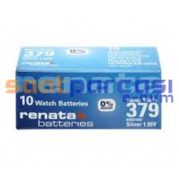 Orijinal Renata 379 SR521SW Swiss Gümüş Kol Saati Pili