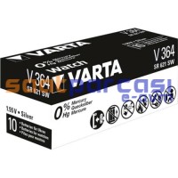 Orijinal Varta 364 SR621SW Gümüş Kol Saati Pili