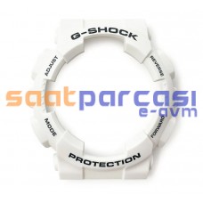 Orijinal Casio G-Shock GA-100B & GA-100A & GA-100 & GA-110 & GA-120 Beyaz Renk Kasa Bezeli