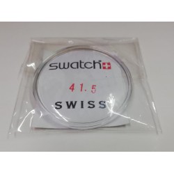 Swatch 415 (41.5 mm.) Numara Büyüteç Takvim Mercekli Saat Mika Camı