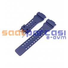 1. Kalite Casio G-Shock GA-110FC-2A GA-100 GA-120 GA-300 GA-710 GD-100 GD-120 GDF-100 GAC-100 G-8900 Uyumlu Mat Lacivert Silikon Plastik Kayış Kordon