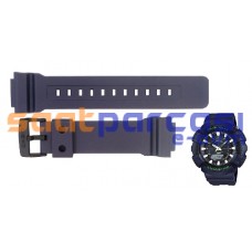 Orijinal Casio AD-S800WH -2A Lacivert Silikon Plastik Kordon Kayış