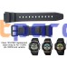 Orijinal Casio AE-1000W & AE-1100W & W-218H 17mm Siyah Silikon Plastik Kayış Kordon