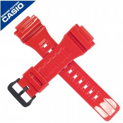 Orijinal Casio AQ-S810WC & W-735H & TRT-110H & AEQ-110 & W-736H & STL-S100H Parlak Kırmızı Silikon Plastik Kayış Kordon