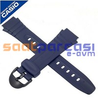 Orijinal Casio F-200W Lacivert Silikon Plastik Kayış Kordon