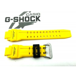 Orijinal Casio G-Shock GA-1000-9B & GA-1100 Sarı Silikon Plastik Kayış Kordon