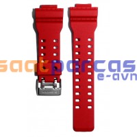 Orijinal Casio G-Shock GA-100B GA-100 GA-100A GA-110 GA-120 GA-300 GA-710 GD-100 GD-120 GDF-100 GAC-100 G-8900 Kırmızı Silikon Plastik Kayış Kordon