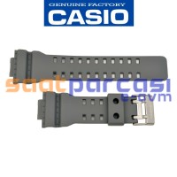 Orijinal Casio G-Shock GA-110TS-8A4 & GA-100 & GA-120 & GA-140 & GA-300 & GA-710 & GD-100 & GD-120 & GDF-100 & GA-100 & G-8900 Açık Gri Füme Silikon Plastik Kayış Kordon