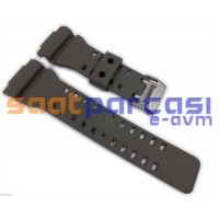 Orijinal Casio G-Shock GAC-100-8 GA-110 GA-120 GA-300 GA-710 GD-100 GD-120 GDF-100 GA-100 G-8900 Açık Gri Füme Silikon Plastik Kayış Kordon