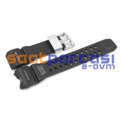 Orijinal Casio G-Shock Mudmaster GWG-1000 Siyah Silikon Plastik Kordon Kayış