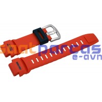 Orijinal Casio Protrek PRW-3500 & PRW-3510 & PRG-260 & PRG-550 Turuncu Silikon Plastik Kayış Kordon