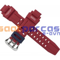 Orijinal Casio G-Shock GA-1100-2A & GA-1000 Kırmızı Silikon Plastik Kayış Kordon