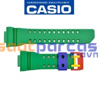 Orijinal Casio G-Shock GA-400-2 Rengarenk Yeşil Plastik Silikon Kayış Kordon