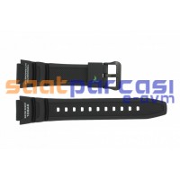 Orijinal Casio Sea-Pathfinder SGW-450H Beyaz Yazılı Siyah Silikon Kayış Kordon