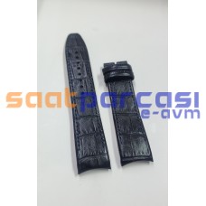 Orijinal Grand Romanson RL0278HM Siyah Deri Kayış Kordon